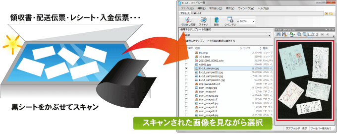 E Cut イーカットで簡単電子化